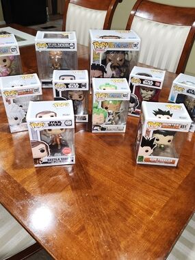Funko Pop! Mixed Vinyl Figure Lot - Multicolor